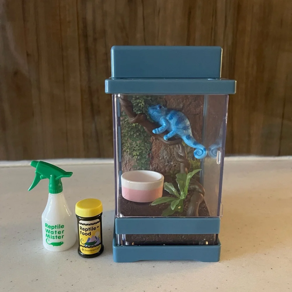 American Girl Truly Me Chameleon Terrarium Set...